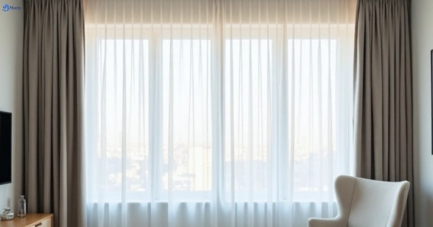 Restored vibrant drapes in holmesglen-vic QLD after Matty Curtain Cleaning